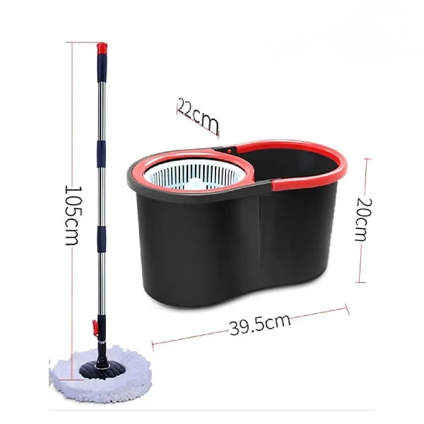 360 Rotating Head Easy Magic Microfiber Spinning Floor Mop Head For Housekeeper Home Floor Cleaning Mop Head