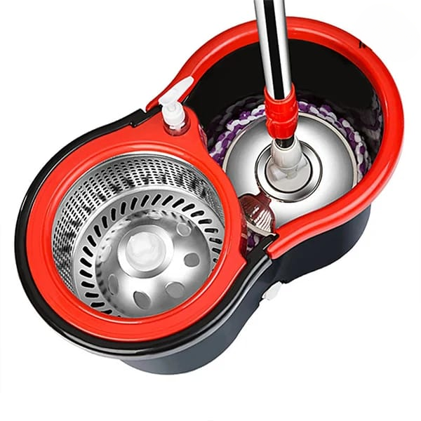 360 Rotating Head Easy Magic Microfiber Spinning Floor Mop Head For Housekeeper Home Floor Cleaning Mop Head