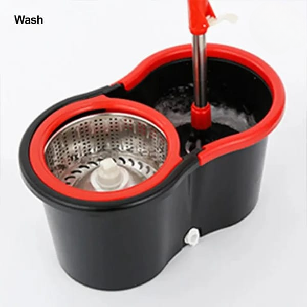 360 Rotating Head Easy Magic Microfiber Spinning Floor Mop Head For Housekeeper Home Floor Cleaning Mop Head